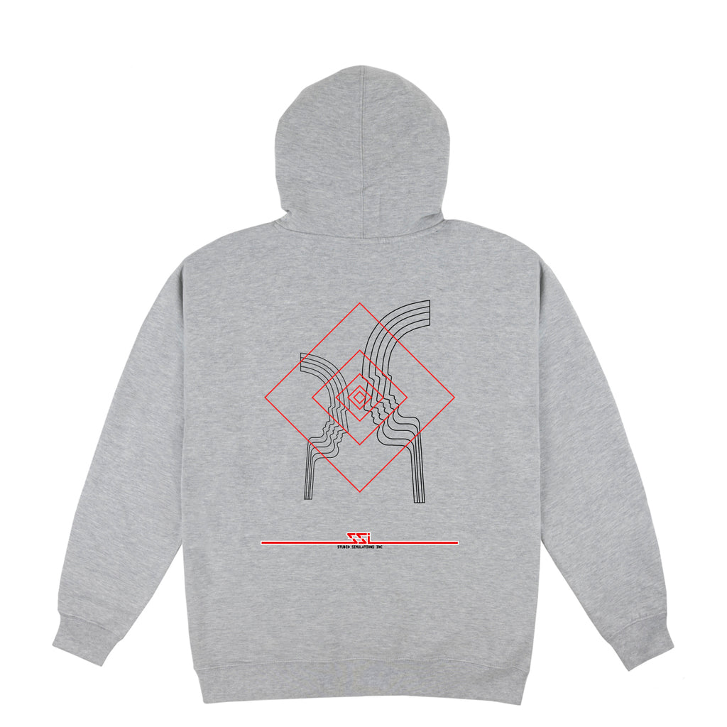 Simulation - Hoodie - Heather Grey - SOLD OUT
