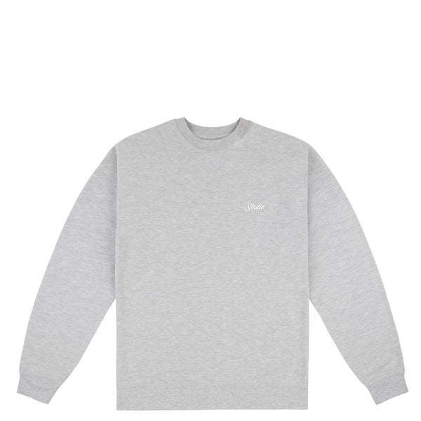 Small Script - Crewneck - Heather Grey - SOLD OUT