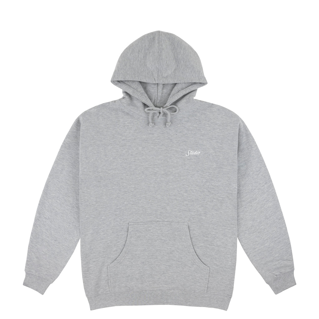 Small Script - Hoodie - Heather Grey - SOLD OUT