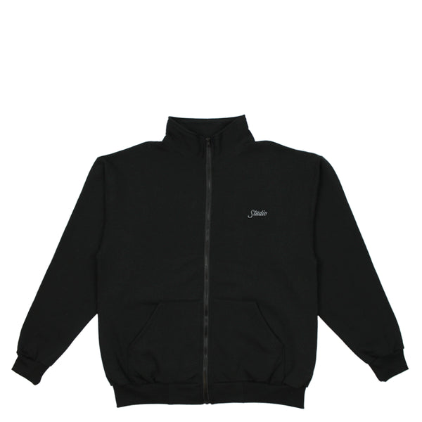 Small Script - Full-Zip Sweatshirt - Black - SOLD OUT