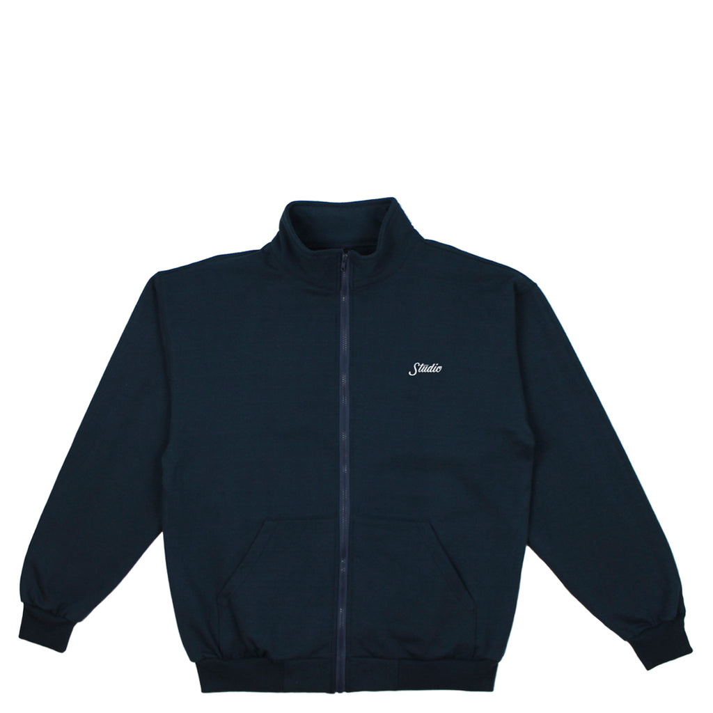 Small Script - Full-Zip Sweatshirt - Navy - SOLD OUT