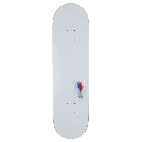 THE WHITE BOARD - SKATEBOARD