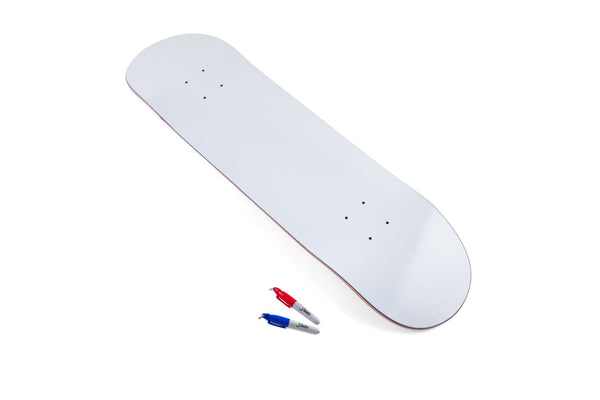 THE WHITE BOARD - SKATEBOARD