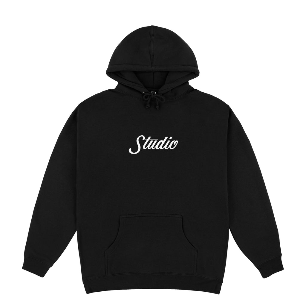 Big Script - Hoodie - Black