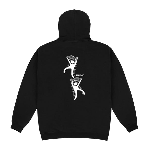 Body Roll - Hoodie - Black