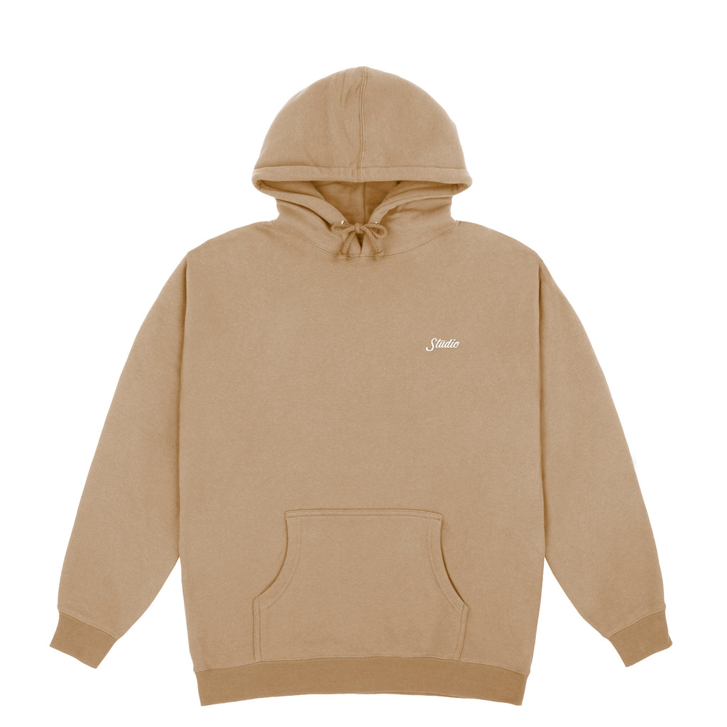 Small Script - Hoodie - Sand - SOLD OUT