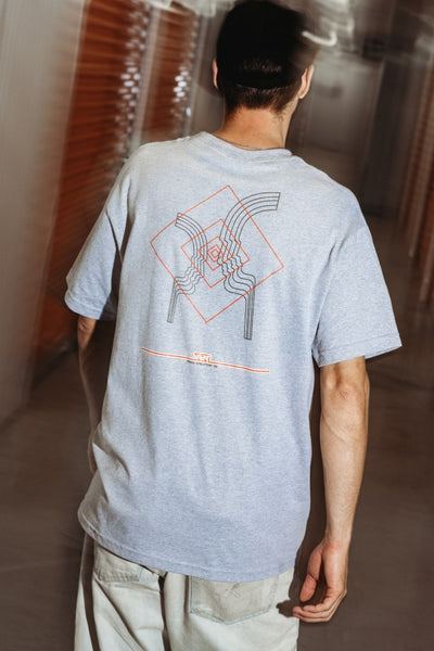 Simulation - Tee - Heather Grey - SOLD OUT