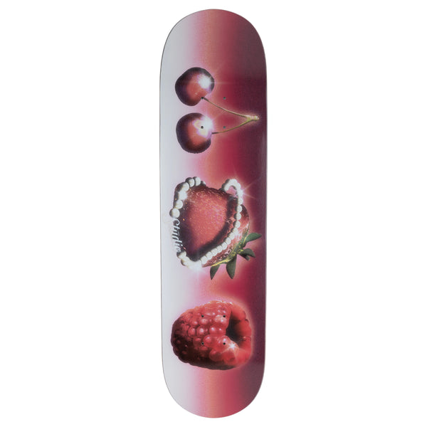 Strawberry Pearls - Air Brush - Skateboard