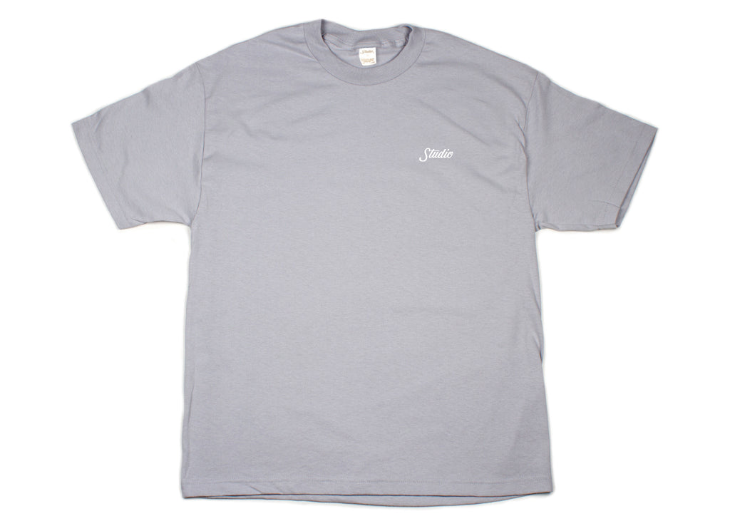 Small Script - Tee - Silver Grey - SOLD OUT