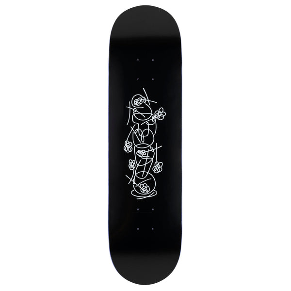 Studio x Lebicar - Flowers Black - Skateboard - SOLD OUT