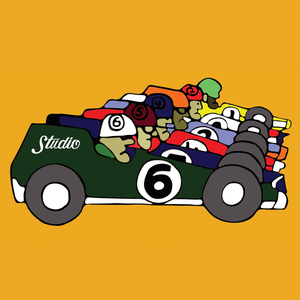 Race Cars - Skateboard - SOLD OUT