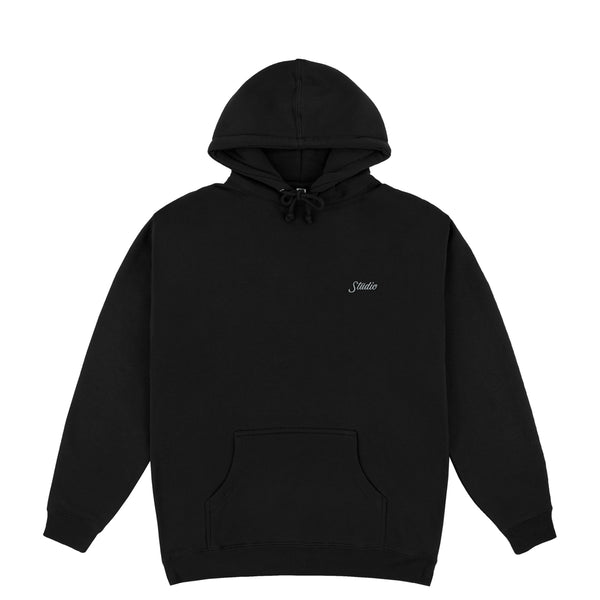 Small Script - Hoodie - Black - SOLD OUT