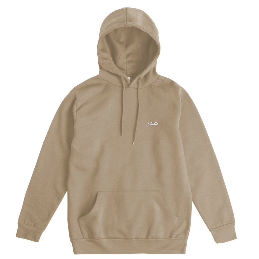 Small Script - Hoodie - Sand - SOLD OUT