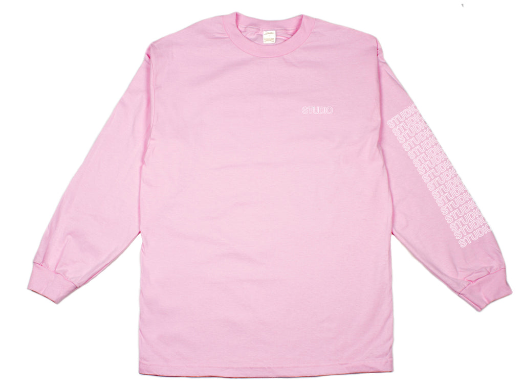 Sport Block - Longsleeve Tee - Pink - SOLD OUT