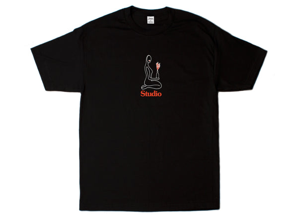 Flame of love - Tee - Black