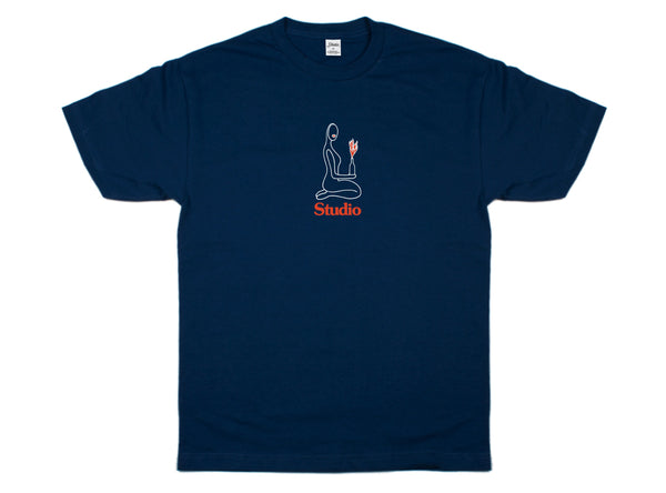 Flame of love - Tee - Navy