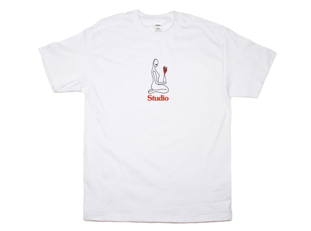 Flame of love - Tee - White