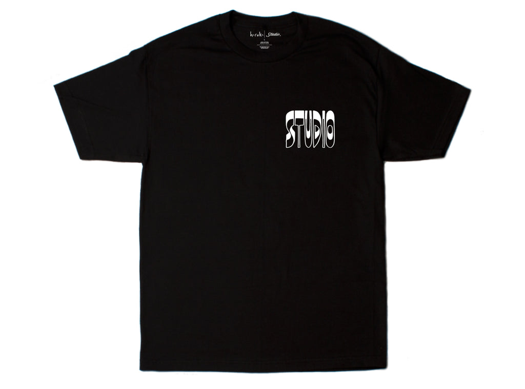 Hiroki Font - Tee - Black