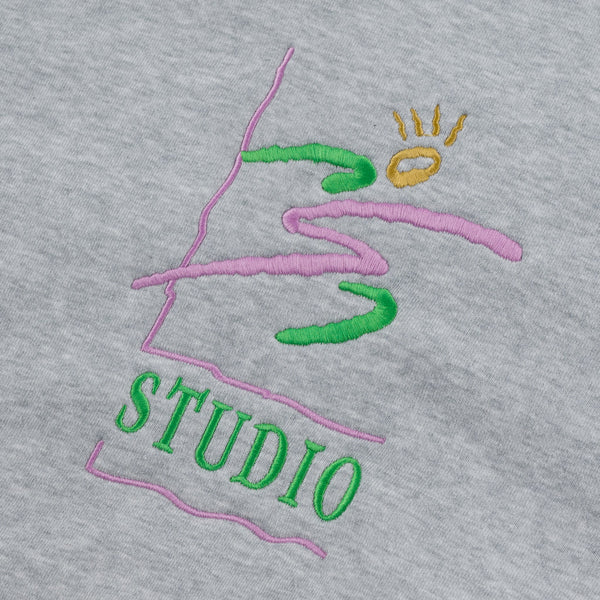 Sun Run - Hoodie - Heather Grey