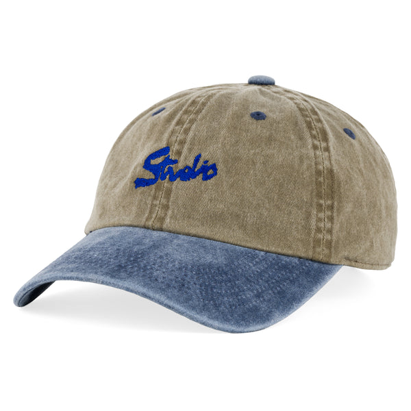 Organic Plus- 6 Panel Garment Dyed - Khaki/Navy