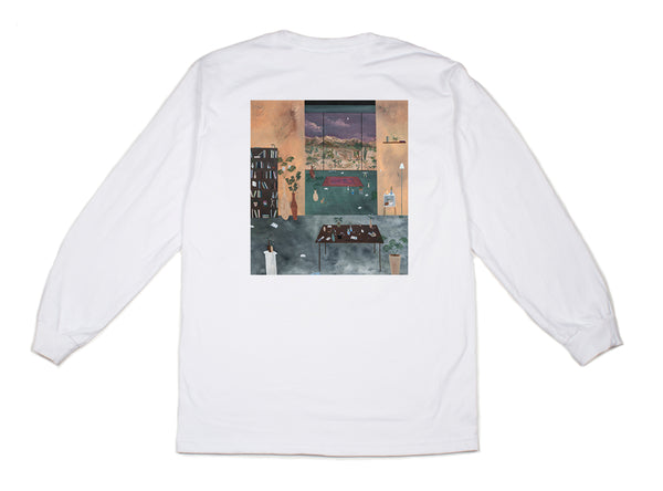 Rioux Third Gen' - L/S Tee - White - SOLD OUT