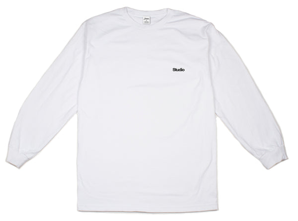 Rioux Third Gen' - L/S Tee - White - SOLD OUT
