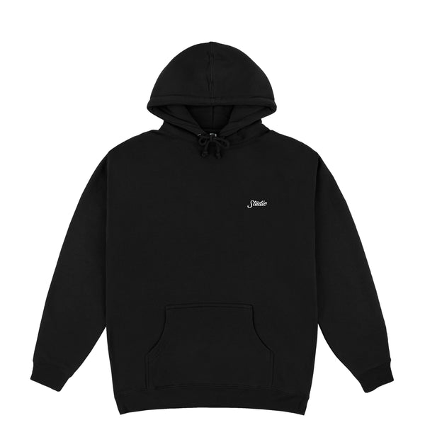 Small Script - Hoodie - Black - SOLD OUT