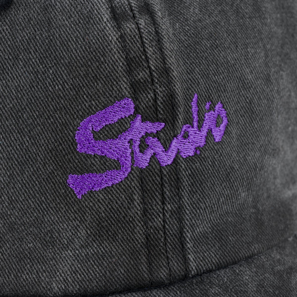 Organic Plus- 6 Panel Garment Dyed - Black