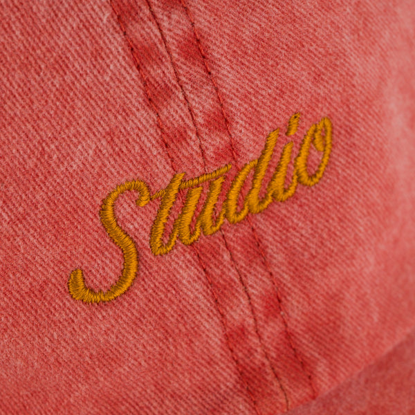 Small Script - 6 Panel Garment Dyed - Burnt Orange - SOLD OUT