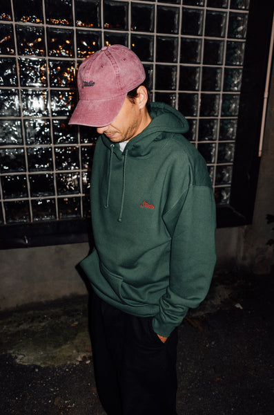Small Script - Hoodie - Forest