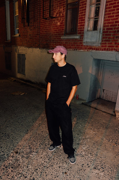 Small Script - Tee - Black - SOLD OUT