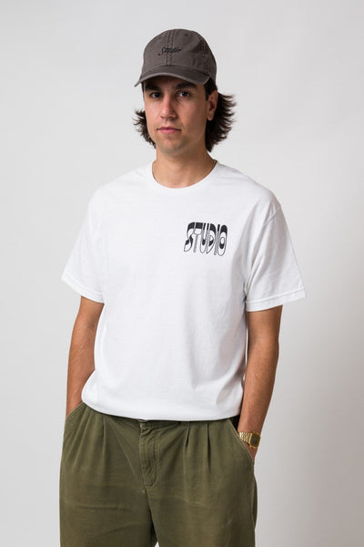 Small Script -  6 Panel - Pigment Dyed Brown - SOLD OUT