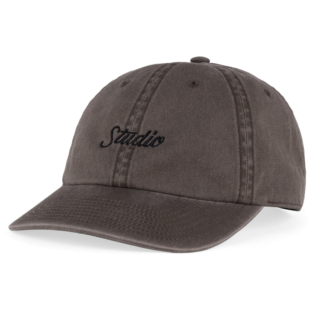Small Script -  6 Panel - Pigment Dyed Brown - SOLD OUT
