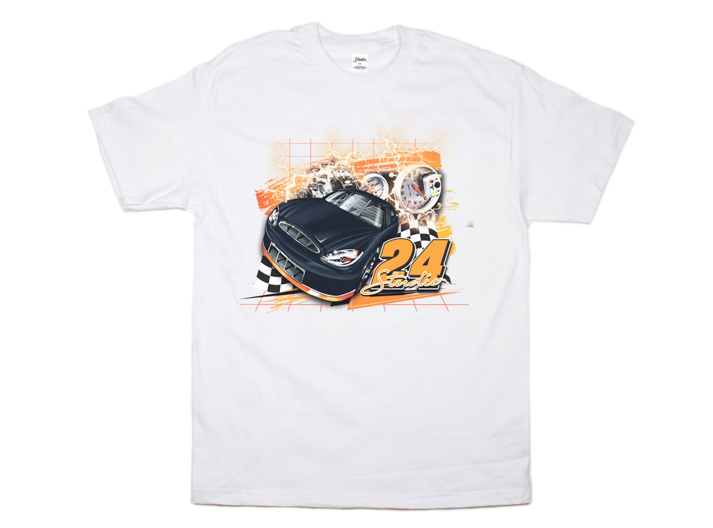 Nascar - Tee - White