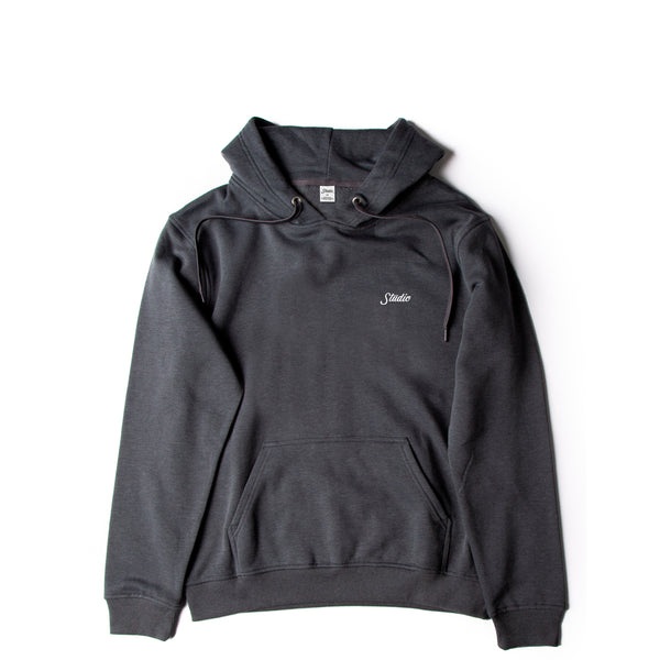Small Script - Hoodie - Charcoal Grey - SOLD OUT