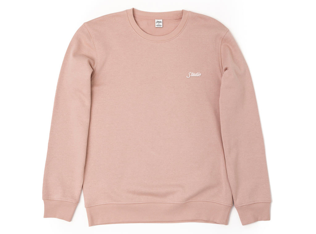 Small Script - Crewneck - Dusty Rose - SOLD OUT