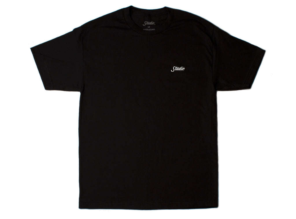 Small Script - Tee - Black