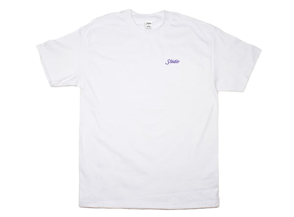 Small Script - Tee - White - SOLD OUT