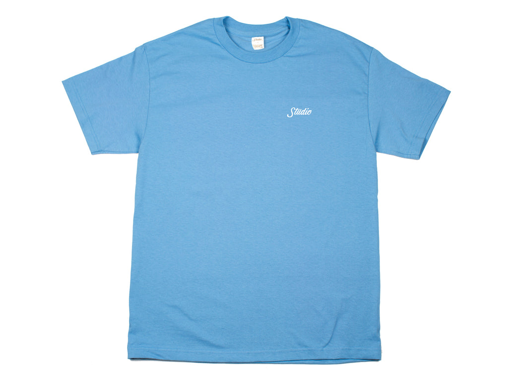 Small Script - Tee - Carolina Blue - SOLD OUT
