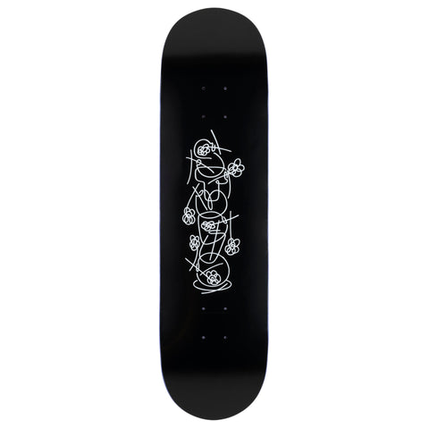 村上隆 FLOWER SKATEBOARD DECK BLACK Takashi Murakami Flower Skateboard Decks Blue Pink