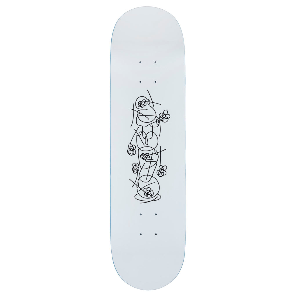Studio x Lebicar - Flowers White - Skateboard - SOLD OUT