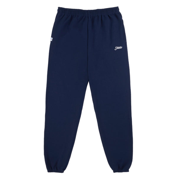 Small Script - Sweatpants - Navy - SOLD OUT