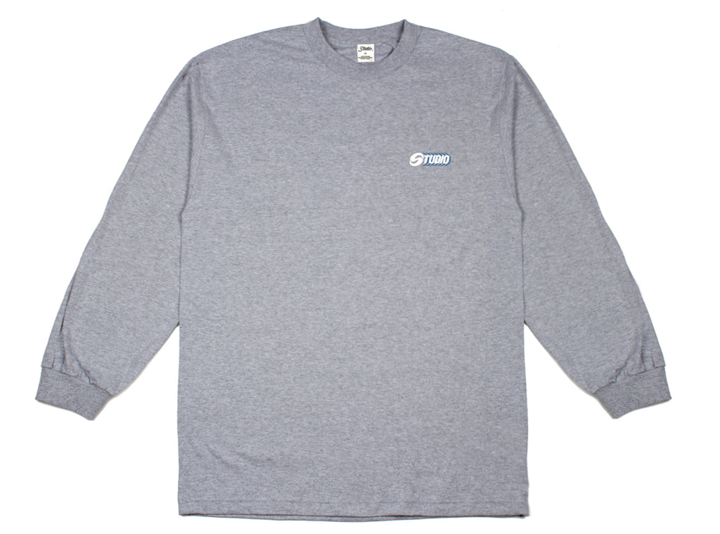 Super Studio - L/S Tee - Heather Grey - SOLD OUT