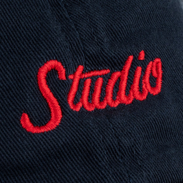 Small Script - 6 Panel - Navy - SOLD OUT