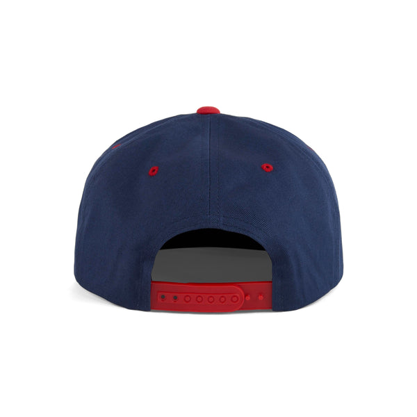 Global - Snapback - Navy/Red - SOLD OUT