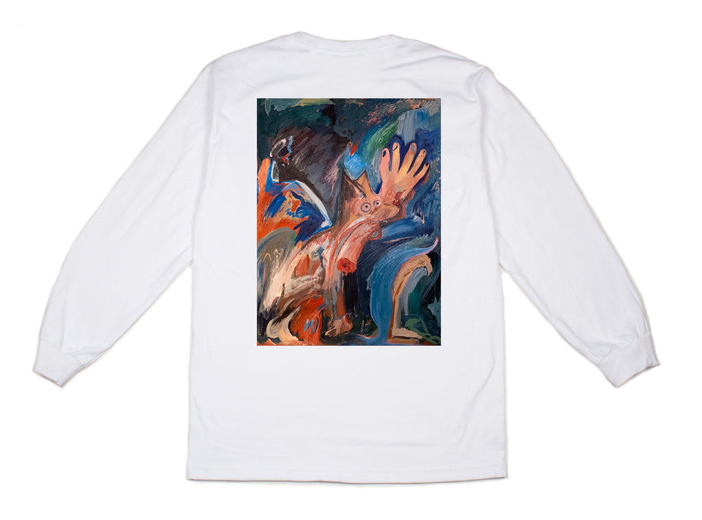 Dawg Bite - Longsleeve - White - SOLD OUT