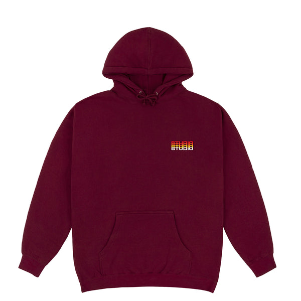 Fade - Hoodie - Burgundy - SOLD OUT