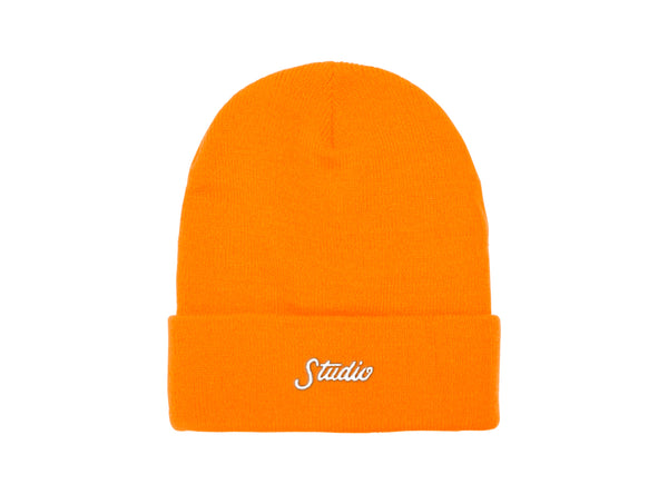 Small Script - Beanie - Orange - SOLD OUT