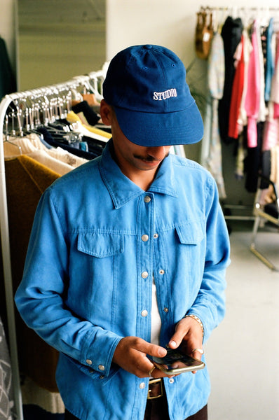 Wavey - 6 Panel Hat - Royal - SOLD OUT