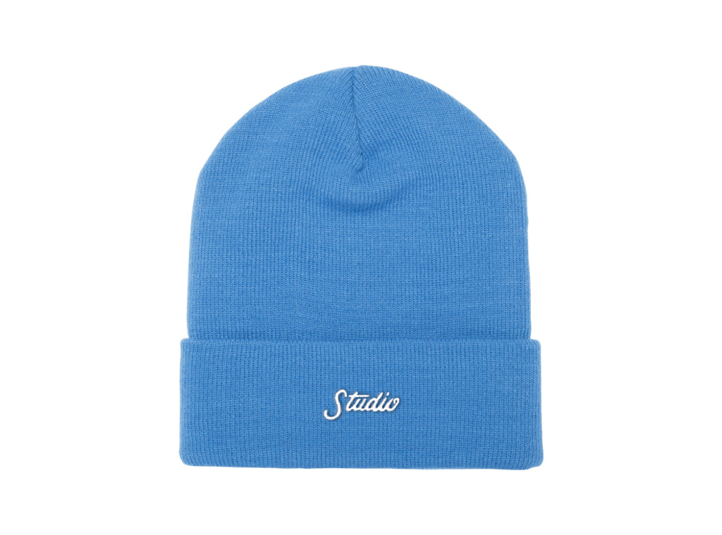 Small Script - Beanie - Sky Blue - SOLD OUT